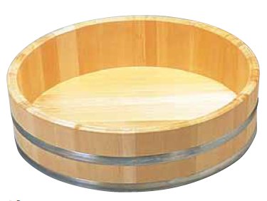 木製ステン箍飯台（サワラ材）
