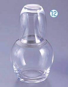 ガラス 水瓶
