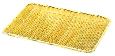 竹製　角盆ザル