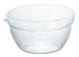 ハリオ 耐熱ガラス製片口ボウル