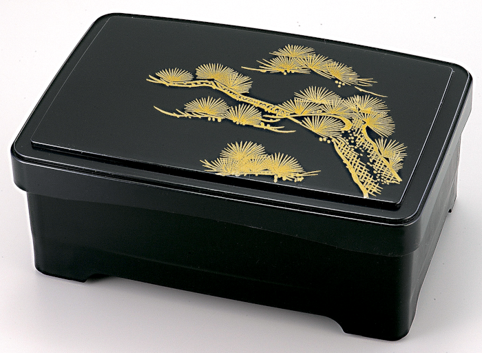 テイクアウト 天丼重 黒松（内黒）