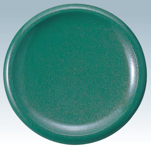 ニュー回転寿司皿 灰緑 パール塗 φ15ｃｍ 食洗対応