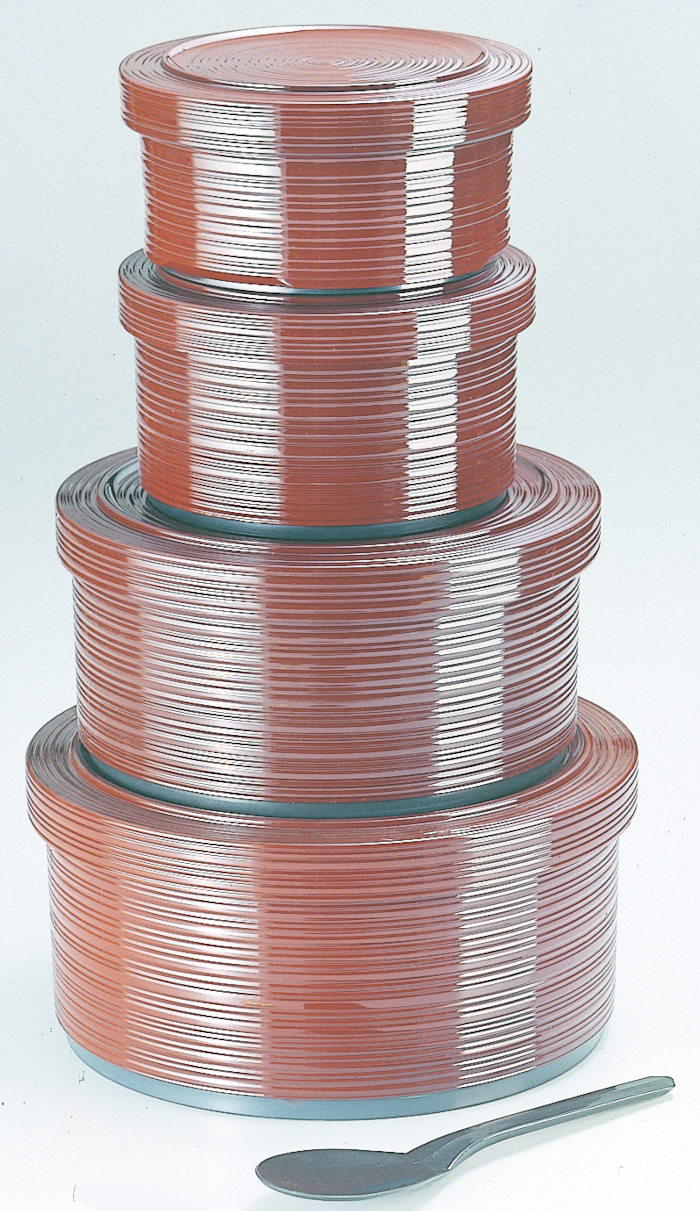 ロクロ目飯器 溜エビ茶 杓子付