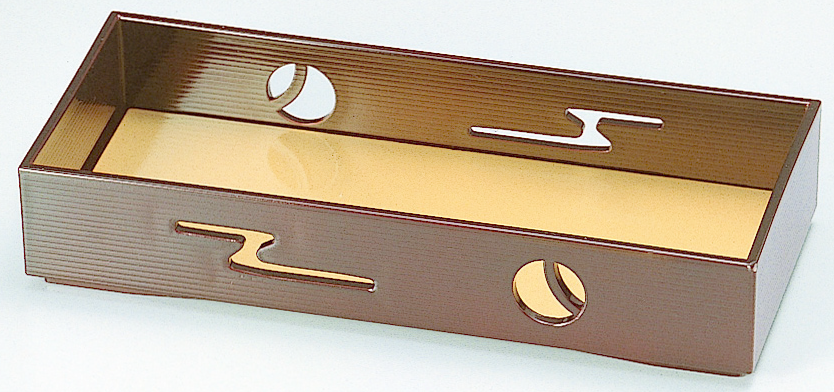 7.5寸 千筋すかし箱 溜