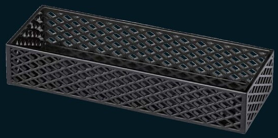 275 京格長長手盛箱 黒