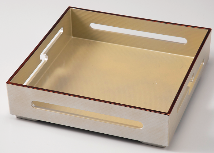 角雲すかし箱 パールシルバー天べっ甲