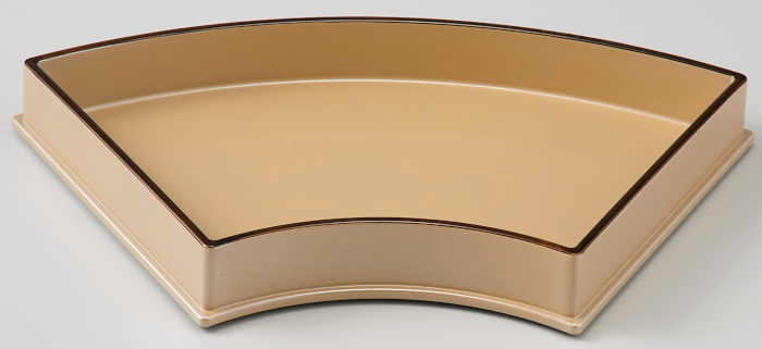 扇流盛器 パールシルバー天べっ甲