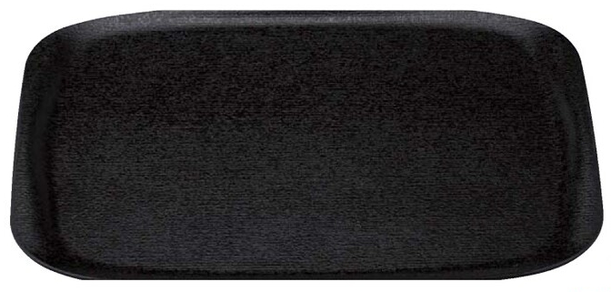 小判型 スイントレー 黒SLタタキ ノンスリップ加工 食洗対応