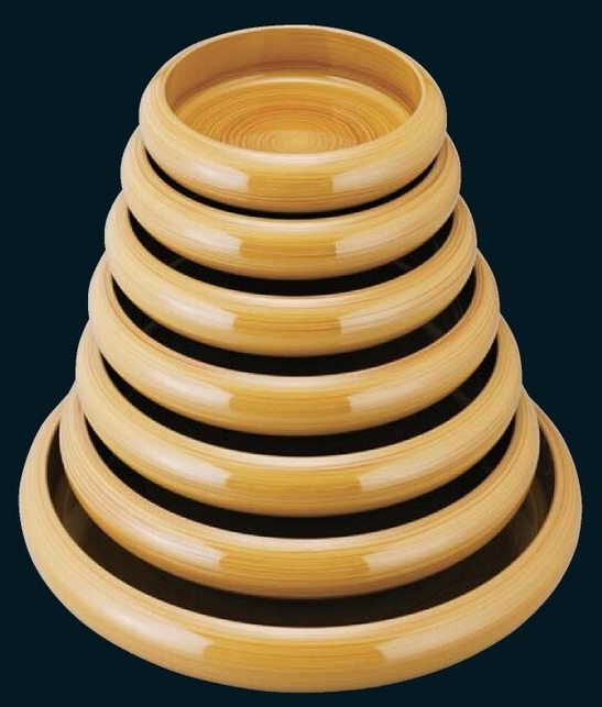 寿司桶 ニュー寿冠桶 白木木目