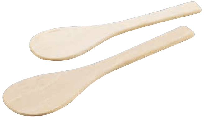 木製 丸スパテル（ブナ）