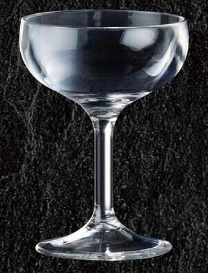 トライタン シャンパングラス クリア 100cc