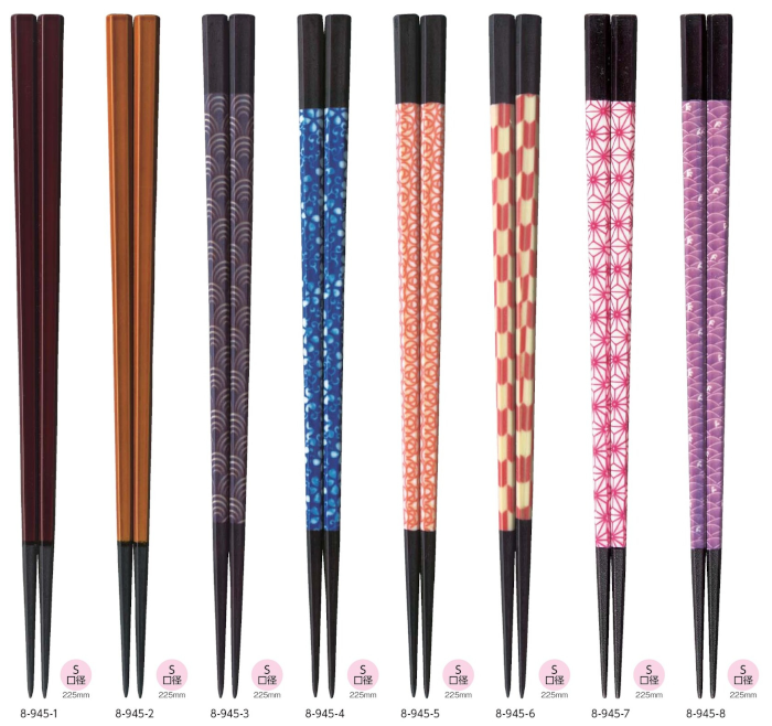 ＰＢＴ樹脂塗箸 長角箸