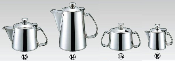 コーヒーポット チボリ 18-8（ステンレス） UK 3人用 - ドリップポット