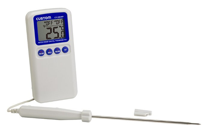 カスタム 防水型 デジタル温度計ＣＴ-285ＷＰの通販-フクジネット